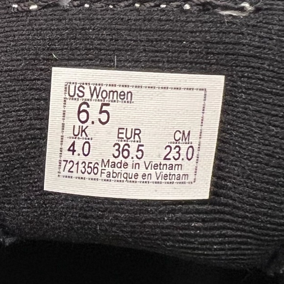 Vans Black and White High-Top Sneakers - Picture 10 of 10